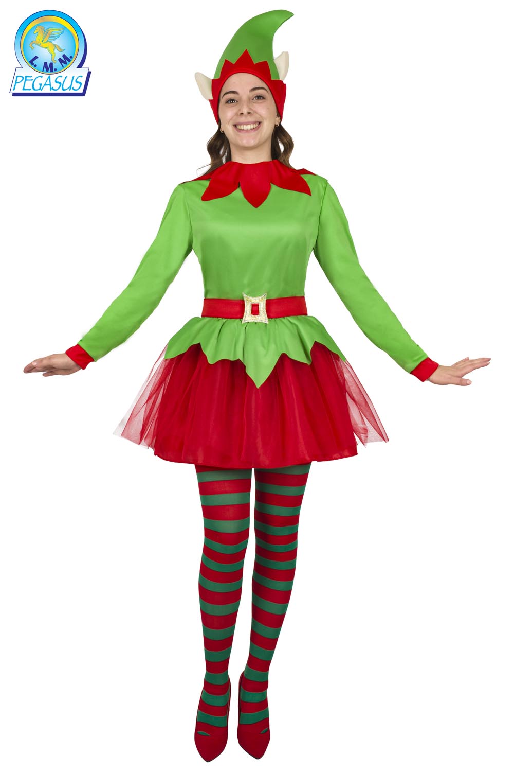 ELFETTA DI BABBO NATALE DONNA